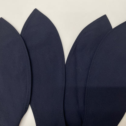 ADEAM 36993 Navy Rayon Blend Shoulder Ribbon Double Pocket Dress 0 Women's