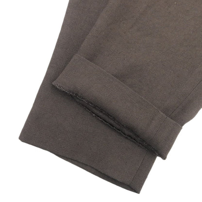 Excellent Condition Linen-like Gathered Jodhpurs Pants Bottoms Women's Brown 36 300FS631-2450 Bottoms 36 Women's