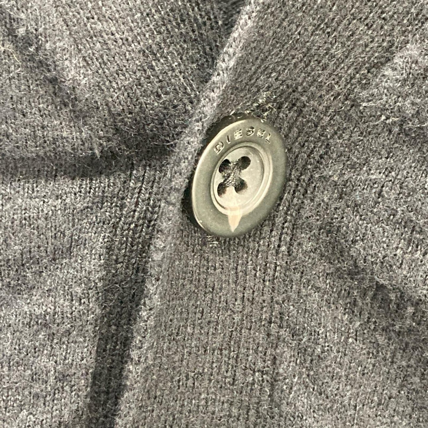 00SV7H MILOK 黑色 棉混羊绒 纽扣针织开衫 上衣 M 男士