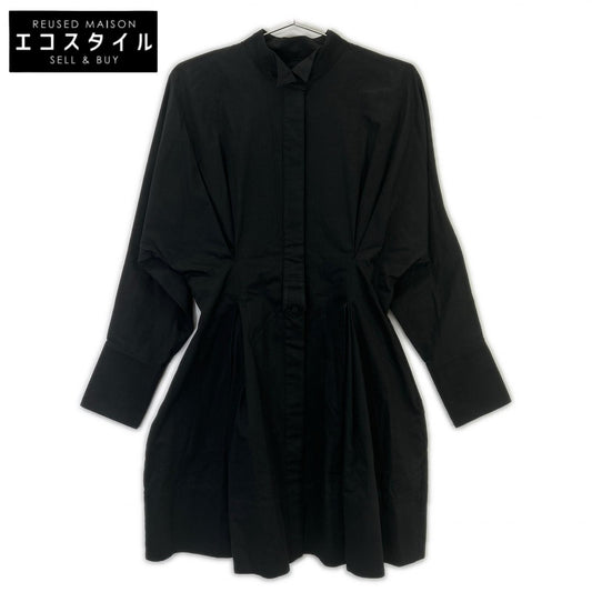 uncrave 2024 Black Cotton Twill Shirt Dress Dress 1