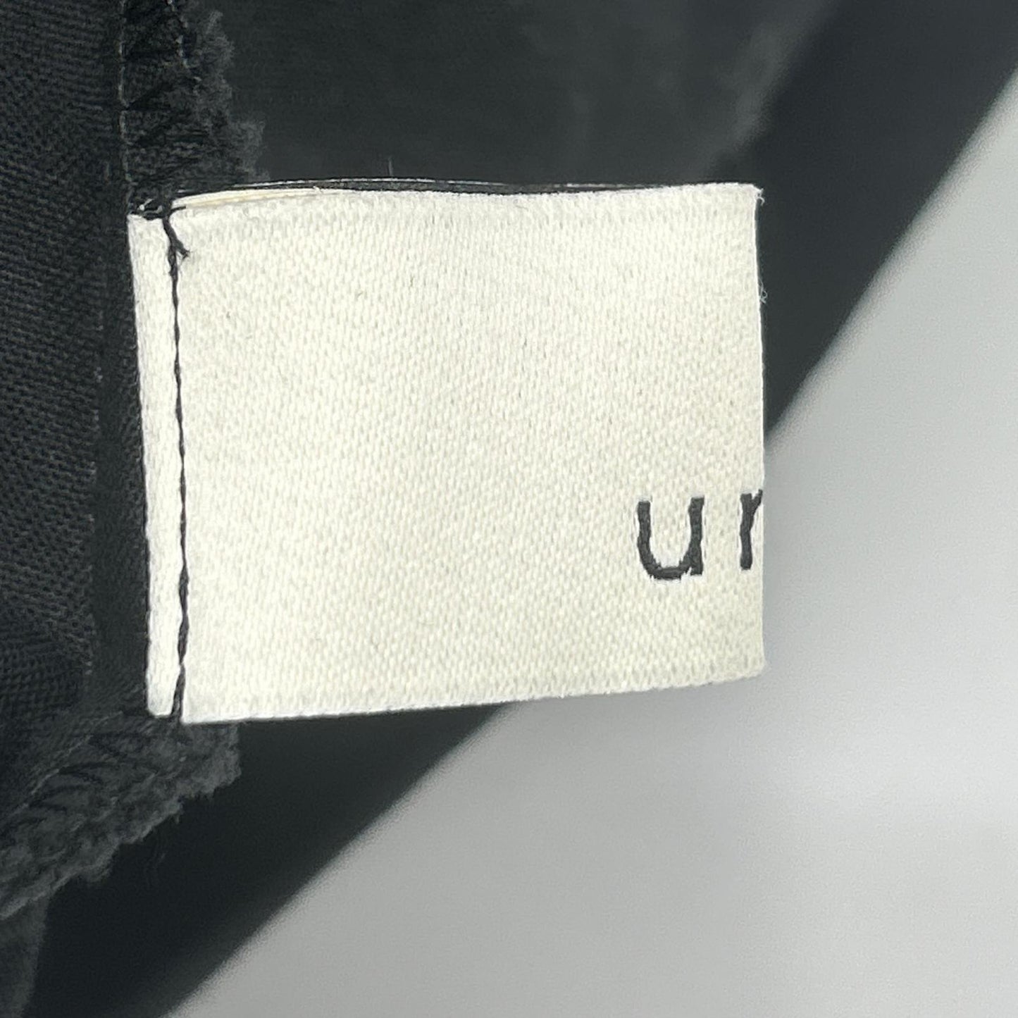 uncrave アンクレイヴ 24年製 ブラック コットンツイル シャツワンピース ワンピース