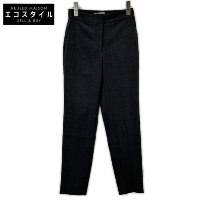 theory luxe 2024 Grey Suave Saxony Carol 2 Pants Bottoms 34