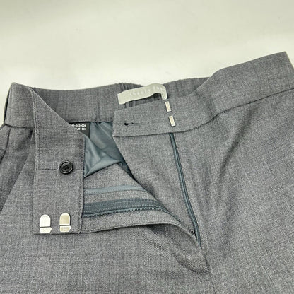theory luxe 2024 Grey Suave Saxony Carol 2 Pants Bottoms 34