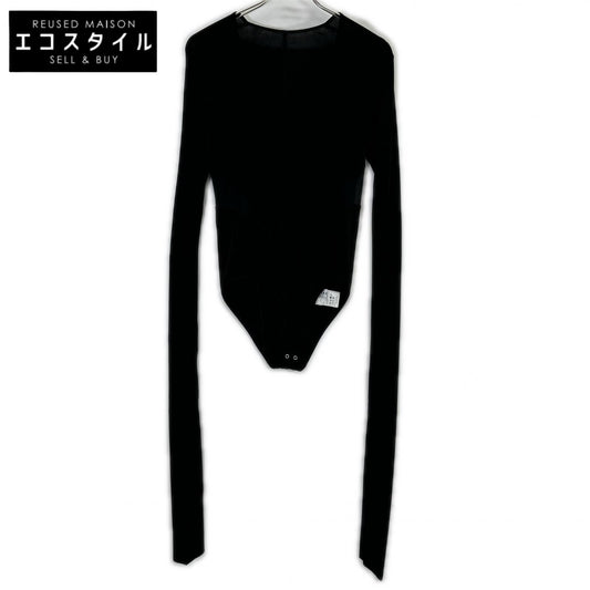 IRENE アイレネ ﾌﾞﾗｯｸ　Plunging Neckline Body Suit トップス 36