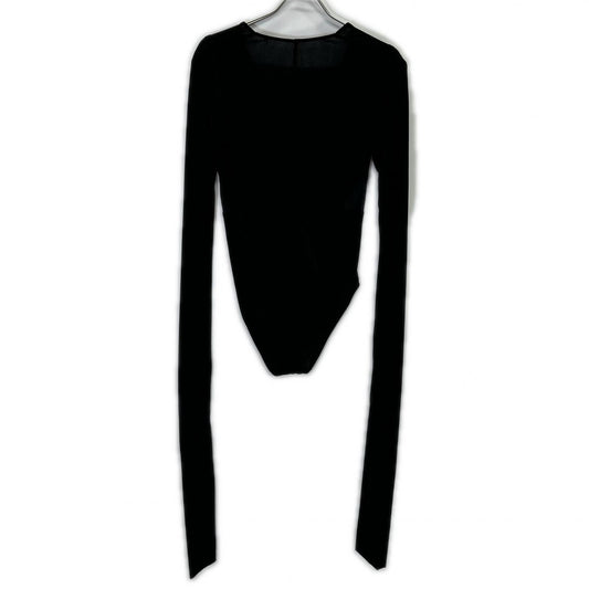 IRENE アイレネ ﾌﾞﾗｯｸ　Plunging Neckline Body Suit トップス 36