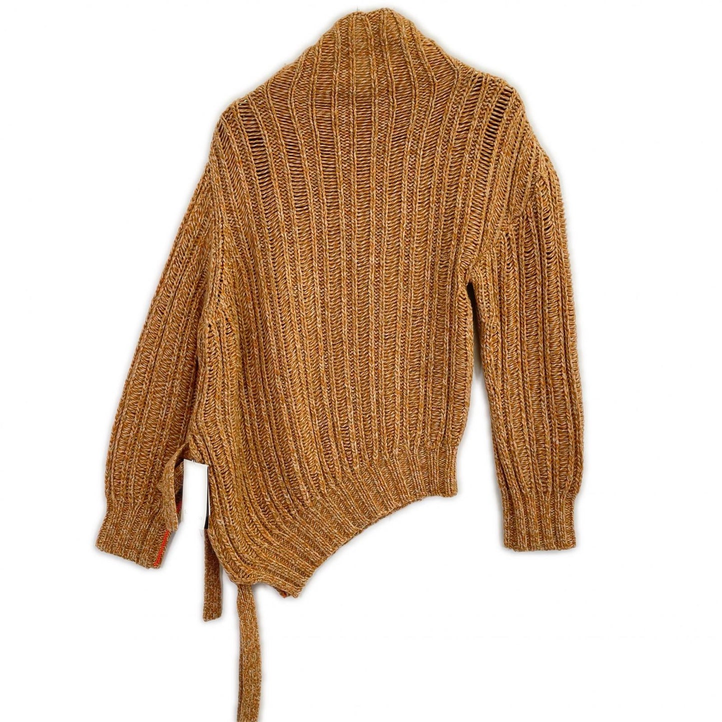 sies marjan Apricot Melange Cashmere Turtleneck Sweater Knit Top S