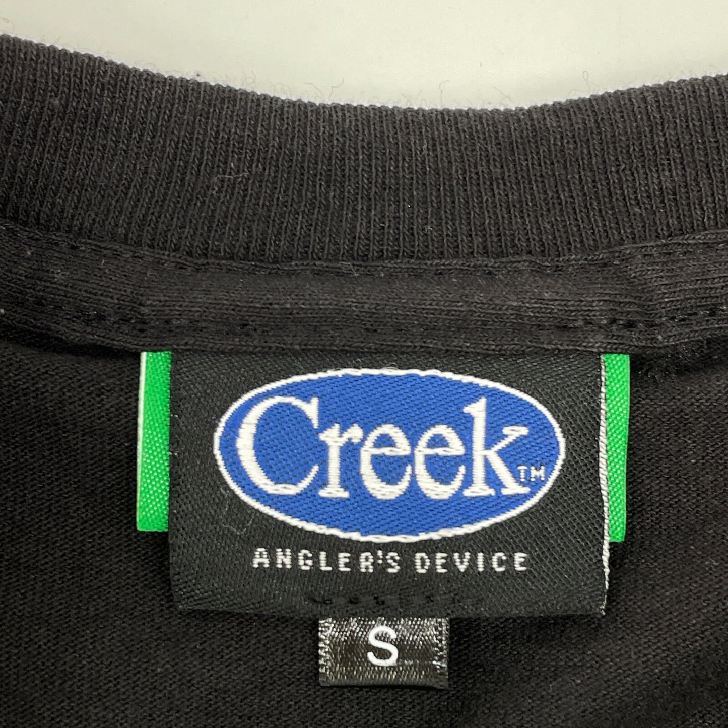CREEK ANGLER'S DEVICE クリークアングラーズデバイス コットン ダブルプリント ショートスリーブカットソー Tシャツ トップス S メンズ
