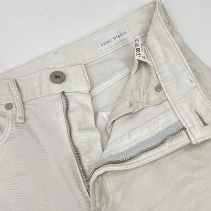 upper hights アッパーハイツ white THE H-RISE STELLA skinny pants bottoms