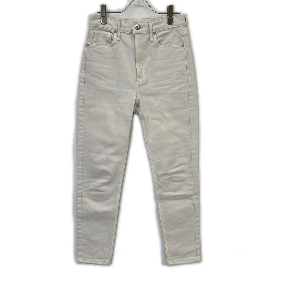 upper hights アッパーハイツ white THE H-RISE STELLA skinny pants bottoms