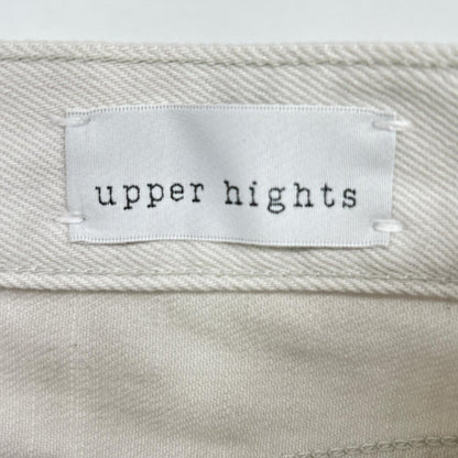 upper hights アッパーハイツ white THE H-RISE STELLA skinny pants bottoms