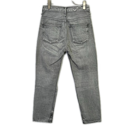 upper hights アッパーハイツ ｸﾞﾚｰ ﾀﾞﾒｰｼﾞ加工 ﾃｰﾊﾟｰﾄﾞﾃﾞﾆﾑﾊﾟﾝﾂ ボトムス 22