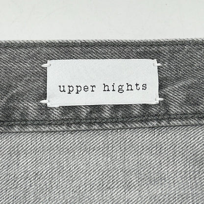 upper hights アッパーハイツ ｸﾞﾚｰ ﾀﾞﾒｰｼﾞ加工 ﾃｰﾊﾟｰﾄﾞﾃﾞﾆﾑﾊﾟﾝﾂ ボトムス 22
