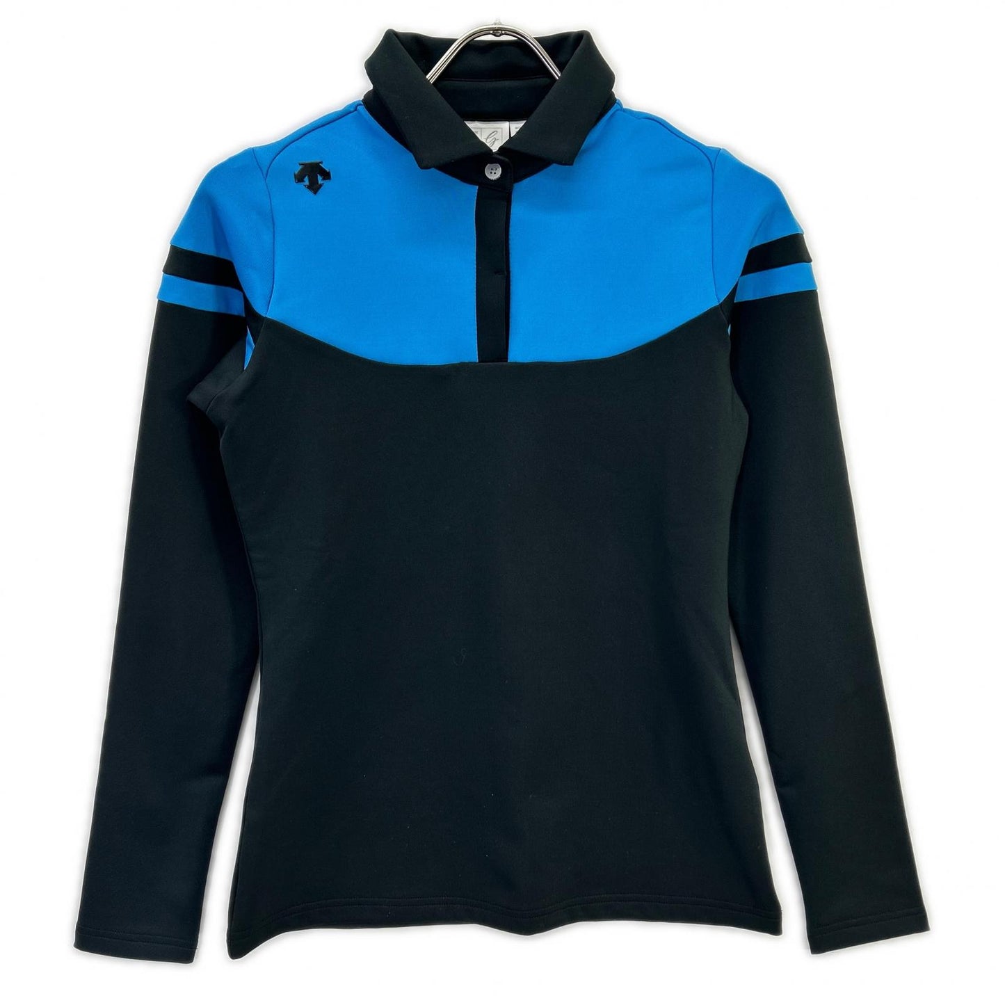 DESCENTE デサント DGWMJB07 ﾌﾞﾗｯｸ ﾋｰﾄﾅﾋﾞ ﾛﾝｸﾞｽﾘｰﾌﾞｼｬﾂ トップス S