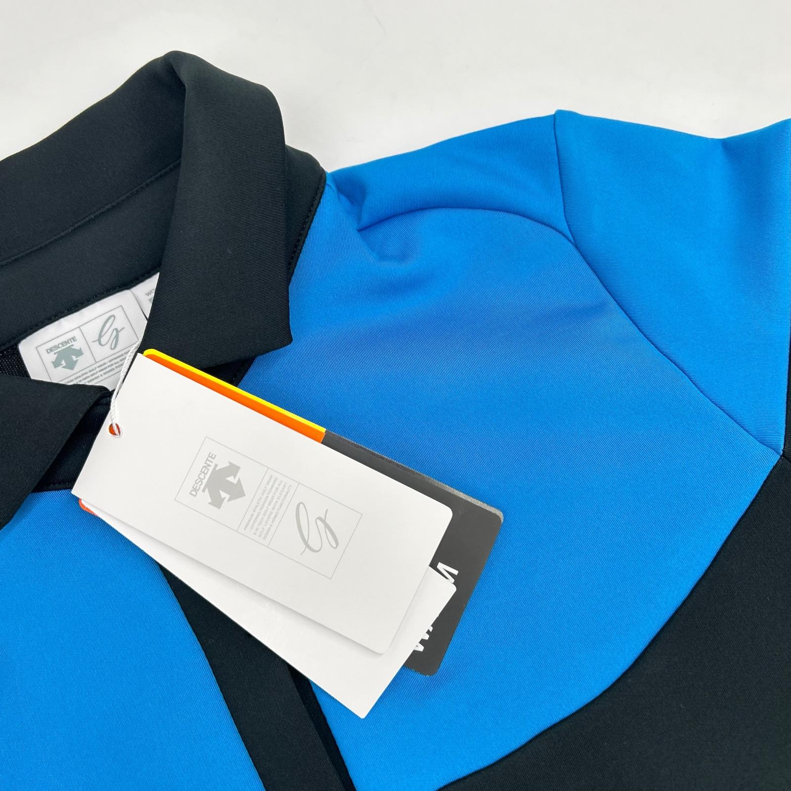 DESCENTE デサント DGWMJB07 ﾌﾞﾗｯｸ ﾋｰﾄﾅﾋﾞ ﾛﾝｸﾞｽﾘｰﾌﾞｼｬﾂ トップス S