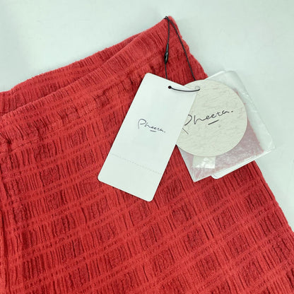 Pheeta PH013C-80 Red VERA Pants Bottoms F