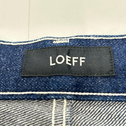 LOEFF LOEFF 靛蓝色 13盎司 西裤 牛仔裤 RIGID 下装