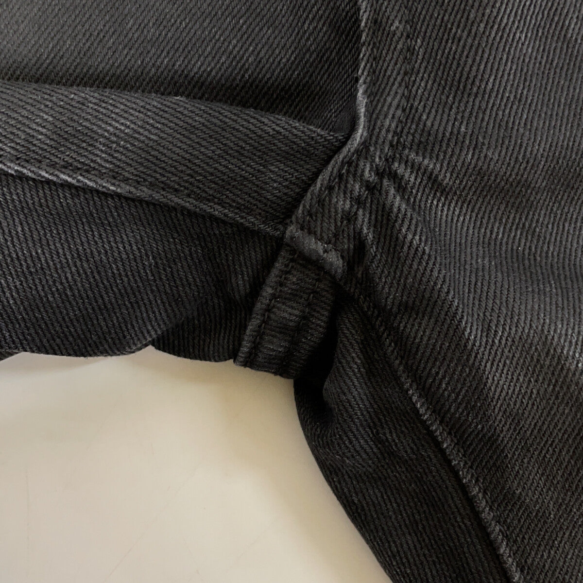 LEVI‘S 李维斯 【PREMIUM】501 黑色 棉质 纽扣门襟 直筒牛仔裤 下装