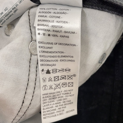 LEVI‘S 李维斯 【PREMIUM】501 黑色 棉质 纽扣门襟 直筒牛仔裤 下装