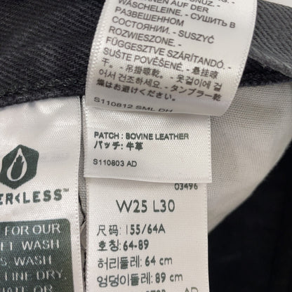 LEVI‘S 李维斯 【PREMIUM】501 黑色 棉质 纽扣门襟 直筒牛仔裤 下装