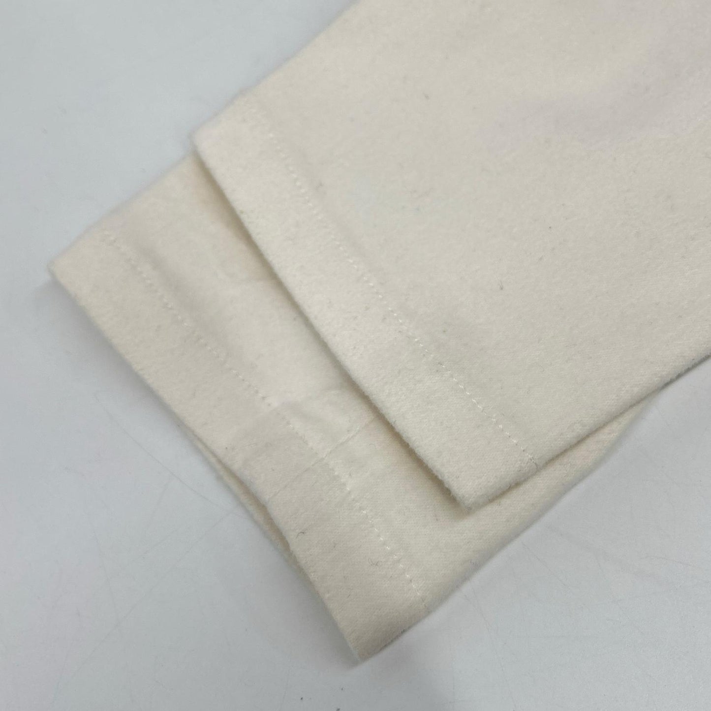 GALERIE VIE Light Beige Cotton Blend Stretch Moleskin Cigarette Pants Bottoms 32