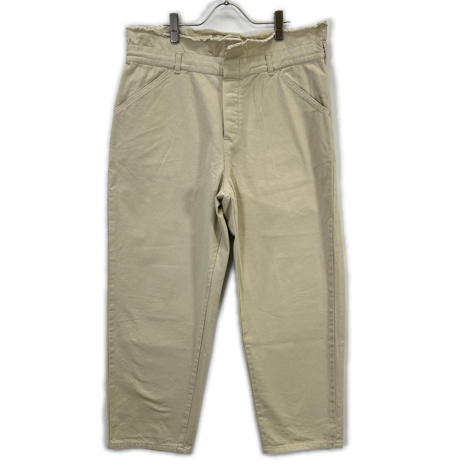 Attick by Johnbull Ivory Easy Wide Pants Bottoms S
