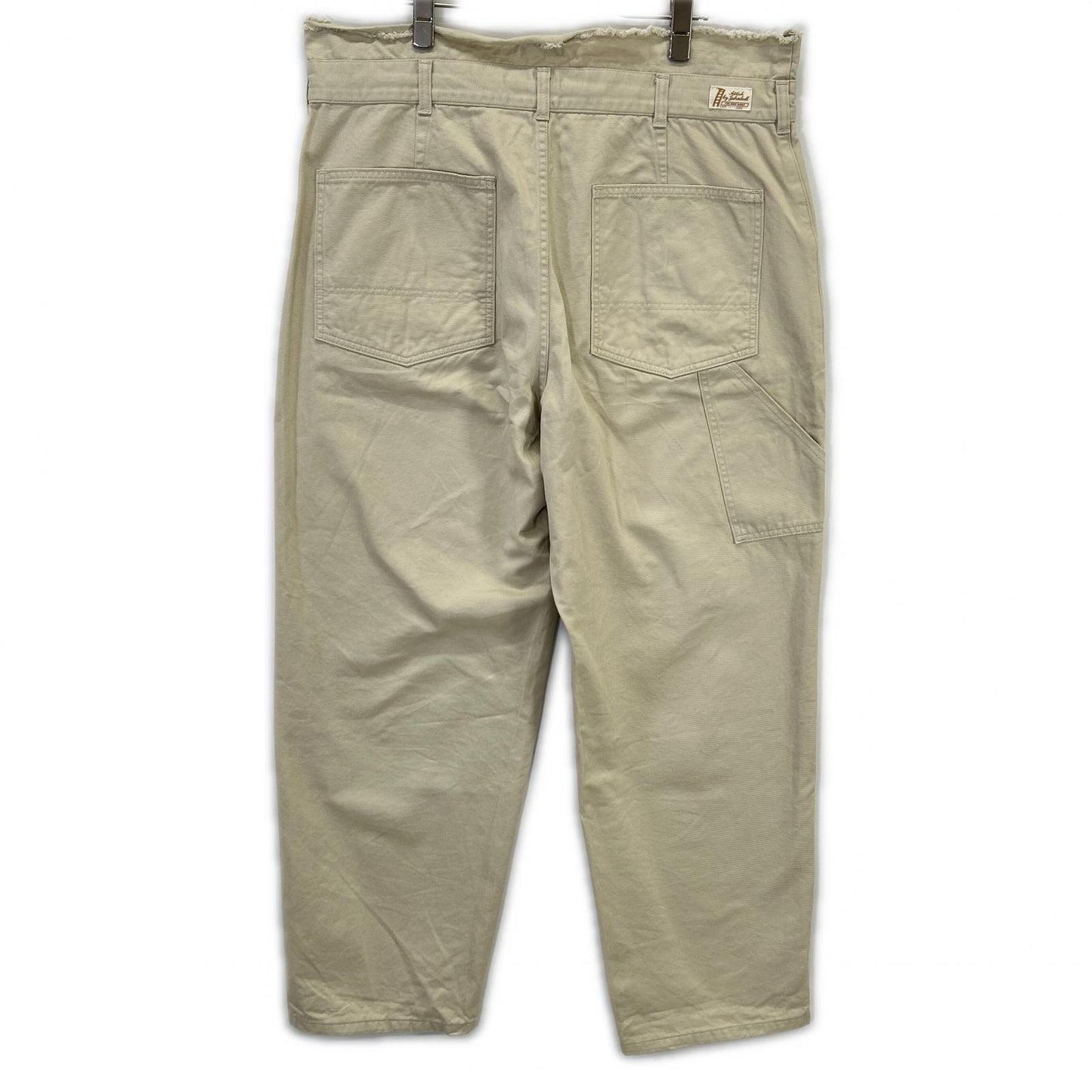 Attick by Johnbull Ivory Easy Wide Pants Bottoms S