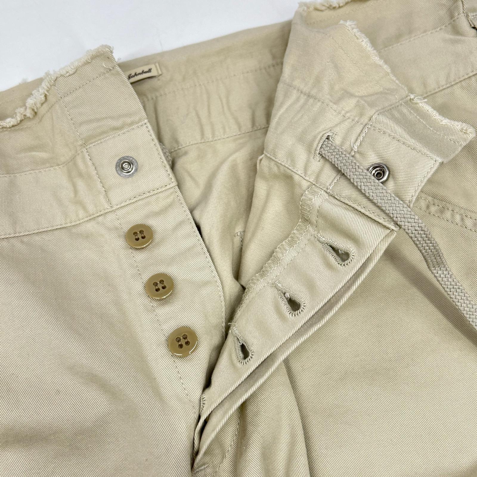 Attick by Johnbull Ivory Easy Wide Pants Bottoms S
