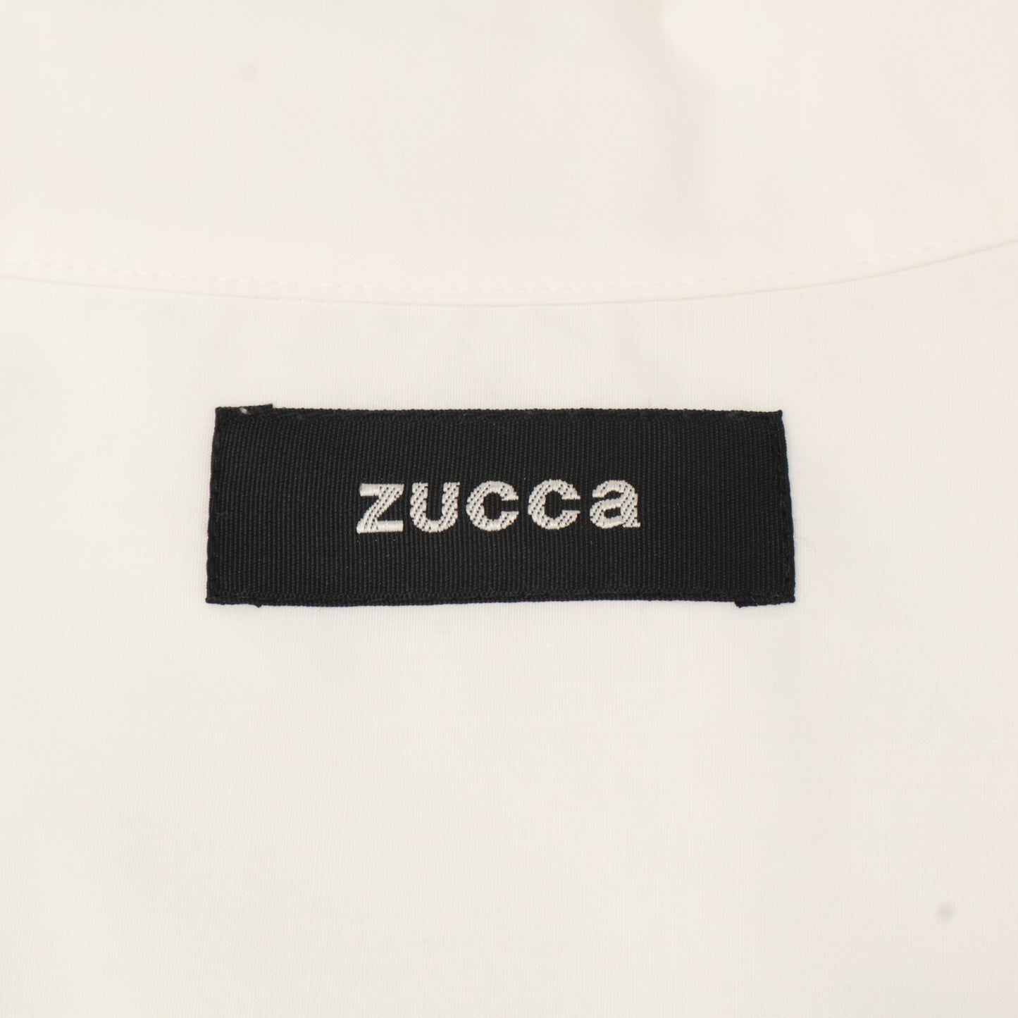 ZUCCa 祖卡 【美品】CZ54FK520 梯形蕾丝刺绣 短袖衬衫/上衣 M 男士