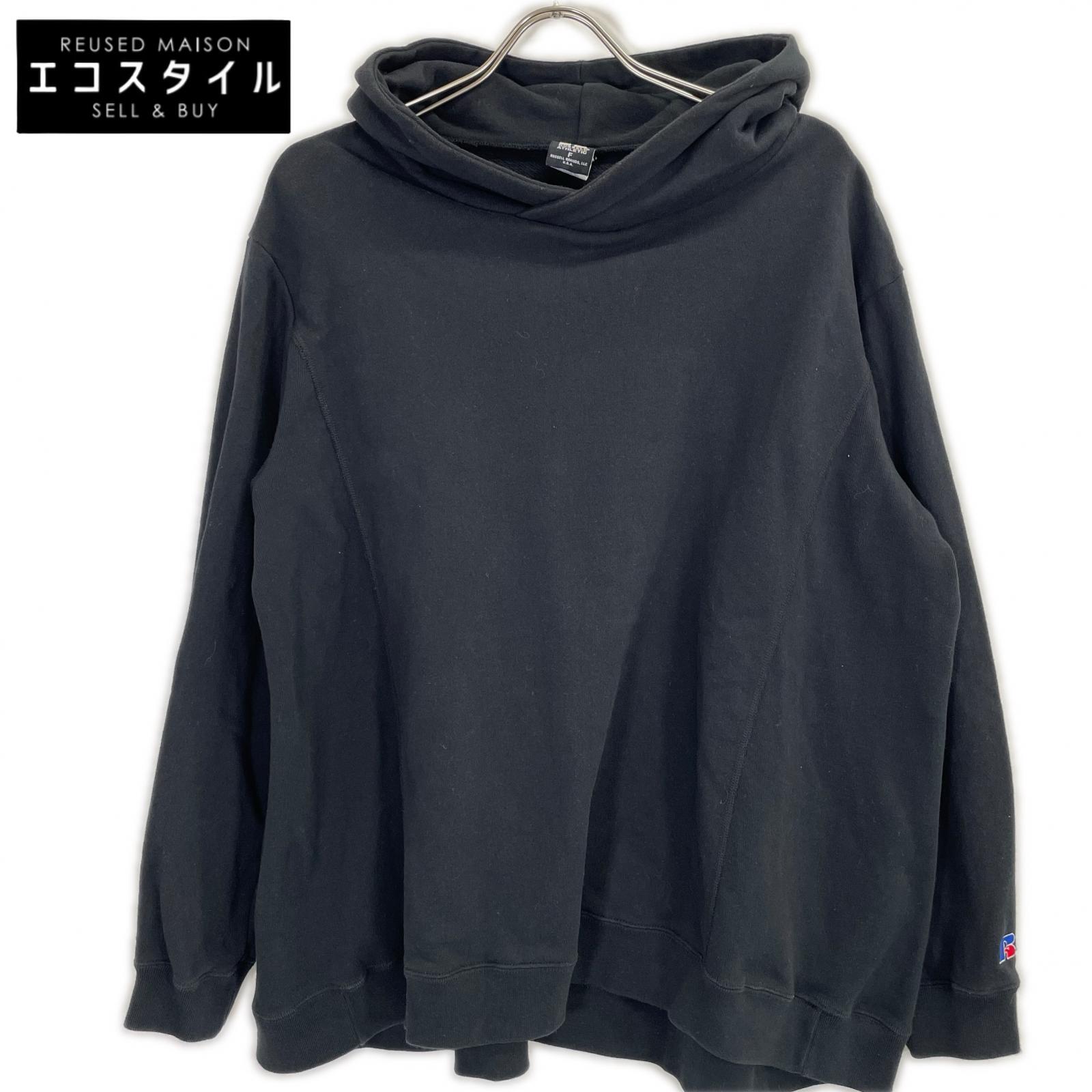 k3&co. (凯斯丽安可) x RUSSEL ATHLETIC 黑色连帽套头衫 F
