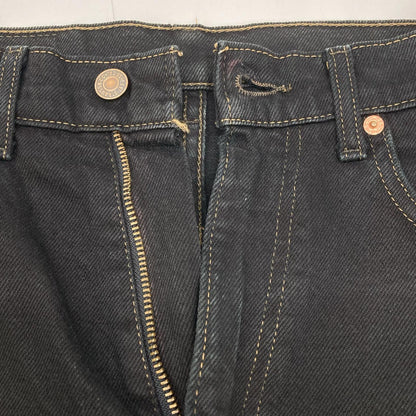 LEVI'S Levi's 90s Black 512 Old Overdyed Button Fly Denim Pants Bottoms