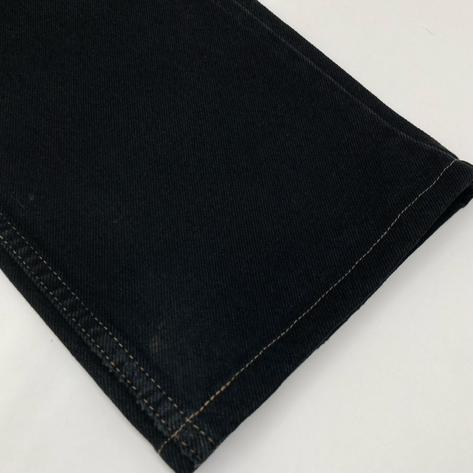 LEVI'S Levi's 90s Black 512 Old Overdyed Button Fly Denim Pants Bottoms
