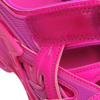 BALENCIAGA 巴黎世家 美品 Track Sandal 运动凉鞋 女士 粉色 36 617543 鞋履