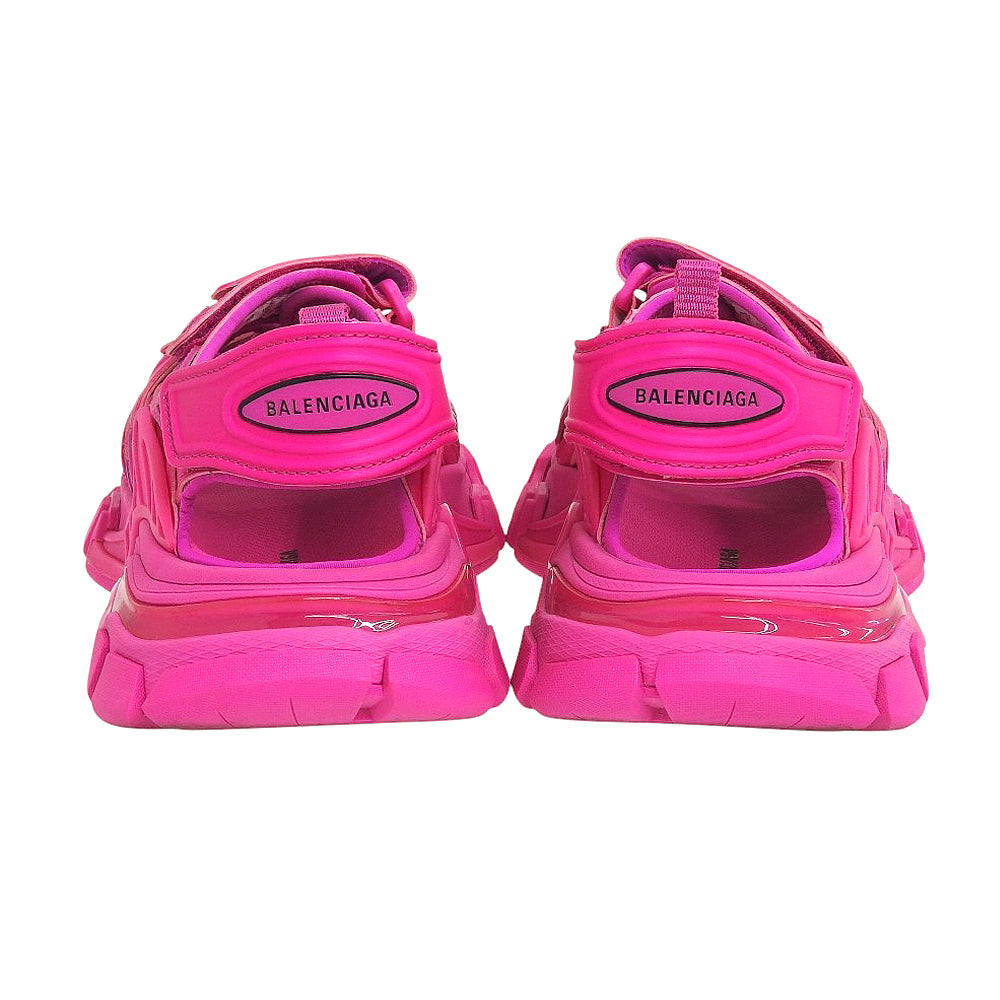 BALENCIAGA 巴黎世家 美品 Track Sandal 运动凉鞋 女士 粉色 36 617543 鞋履
