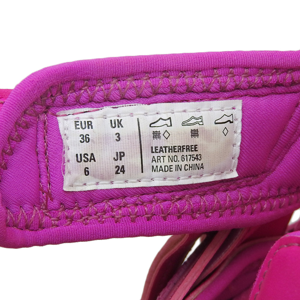 BALENCIAGA 巴黎世家 美品 Track Sandal 运动凉鞋 女士 粉色 36 617543 鞋履