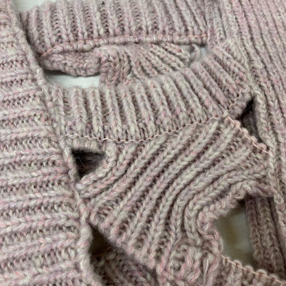 Abel Lilac Loose Knit Vest Vest F