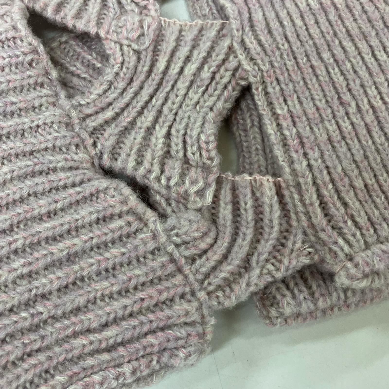 Abel Lilac Loose Knit Vest Vest F