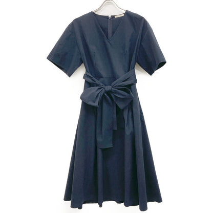 LE PHIL 534-9140301 West Ribbon V-neck Dress 1 (Women's)