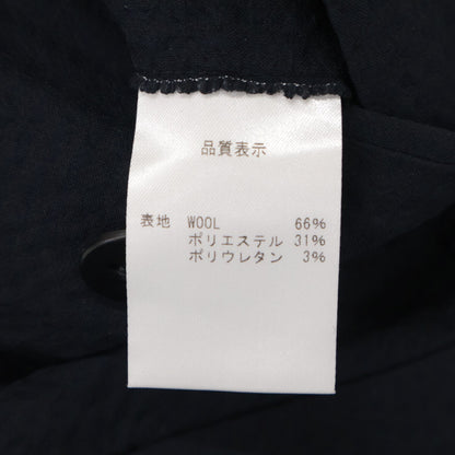 IGARASHI TROUSERS 五十岚西裤 海军蓝泡泡纱面料 侧边调节扣 工装短裤 下装