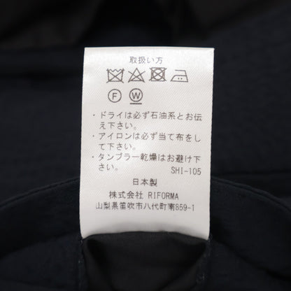 IGARASHI TROUSERS 五十岚西裤 海军蓝泡泡纱面料 侧边调节扣 工装短裤 下装