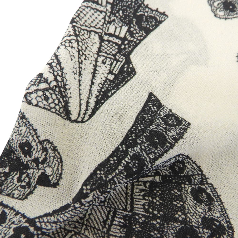 美品 Lace Print Mesh Tops 上衣 女款 灰色 黑色 36 24SS 上衣 36 女款