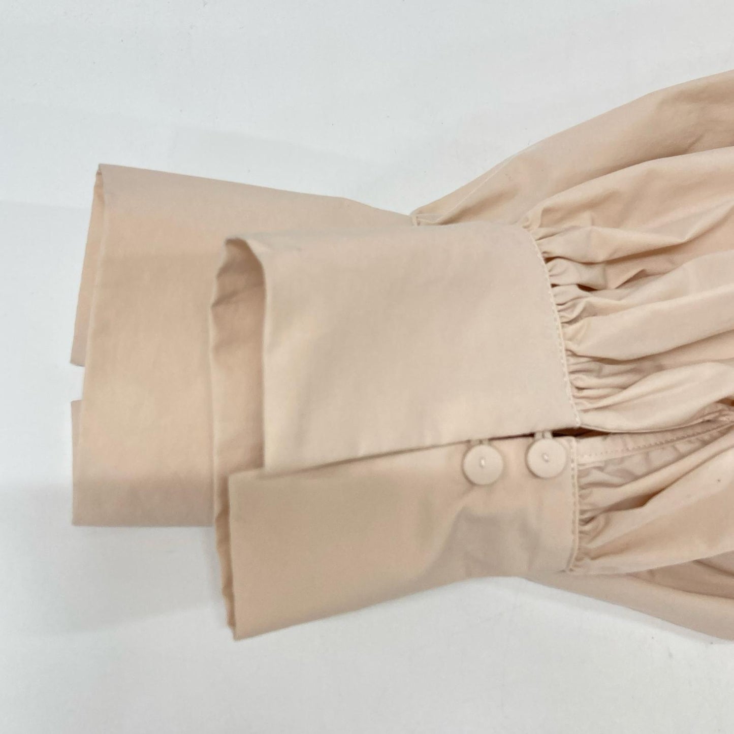 CELFORD Light Pink Scalloped Volume Tunic Top ONE