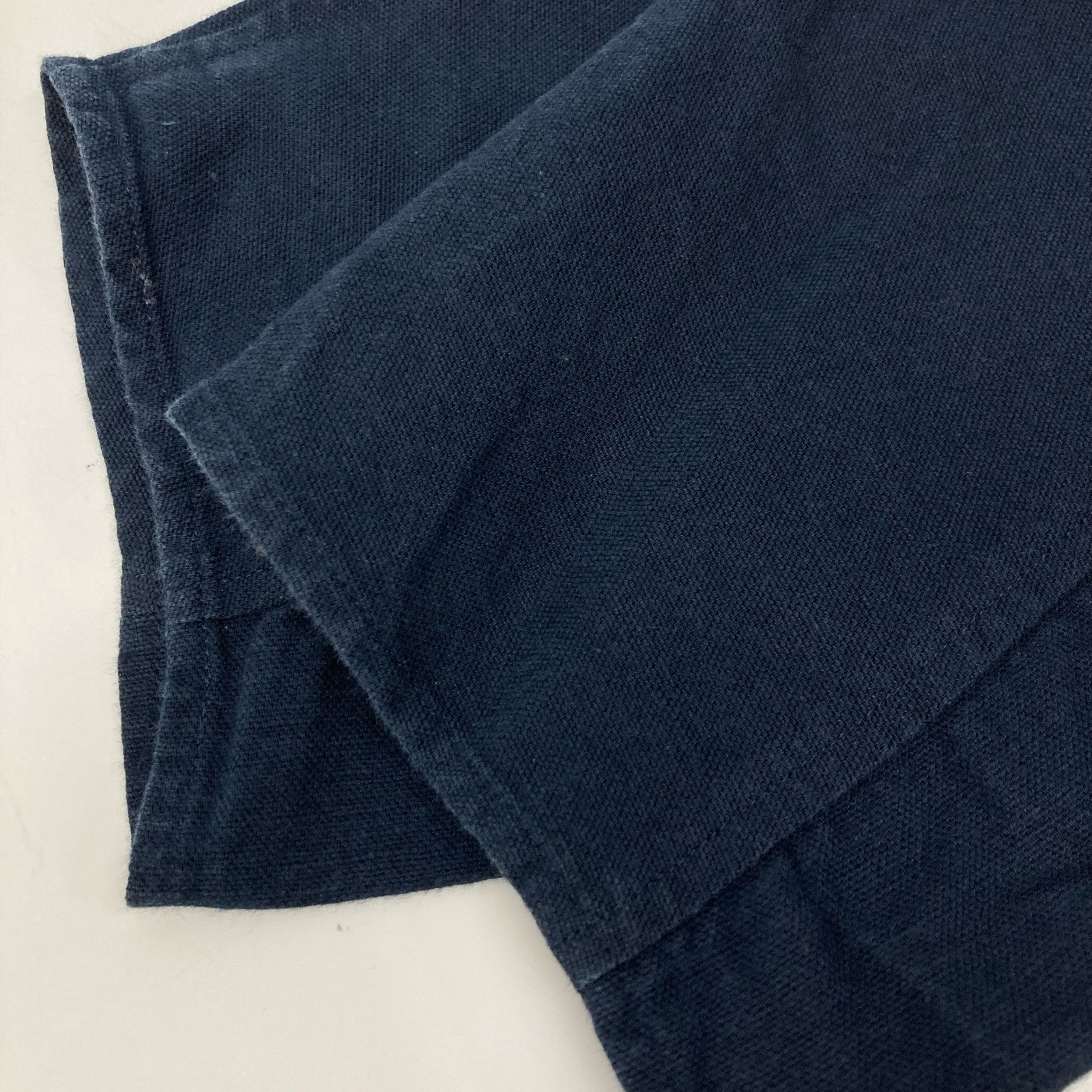 JURGEN LEHL J0141FA321 Blue Cotton Linen Boat Neck Tunic Dress M Women's