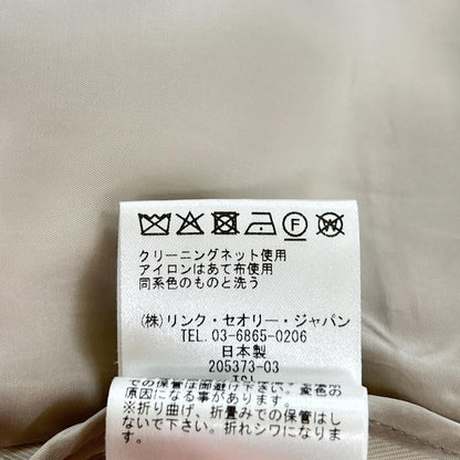 theory luxe セオリーリュクス 24AW 03-4304400 オフホワイト ハーフスリーブ Clinda Becca ダブルジャケット ジャケット