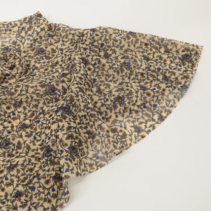 VIVIENNE TAM 谭燕玉 棕色吊带内衬 -confiture- VARIOUS PRINTED DRESSES 连衣裙