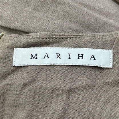 MARIHA Mariha 灰褐色棉质无袖连衣裙 连衣裙