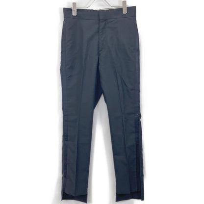 Chaos CH005054ER Black Wool x Mohair Center Press Sideline Detail Pants Bottoms No size listed Women's