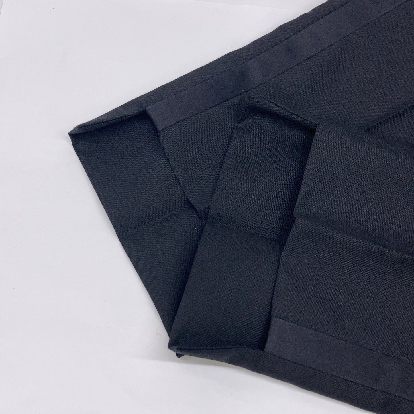 Chaos CH005054ER Black Wool x Mohair Center Press Sideline Detail Pants Bottoms No size listed Women's