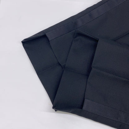 Chaos CH005054ER Black Wool x Mohair Center Press Sideline Detail Pants Bottoms No size listed Women's