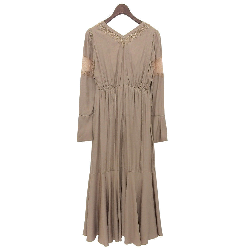AMERI AMERI FLARE SATIN DRESS 连衣裙 女士 米色 S 连衣裙 S 女士
