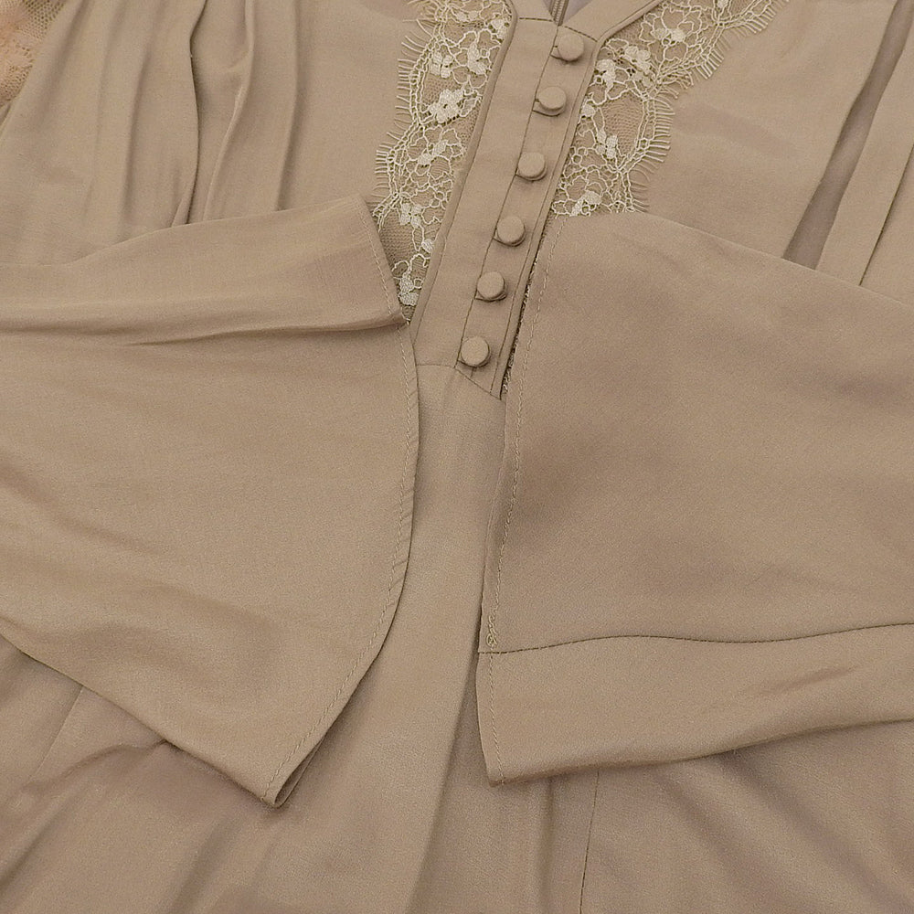 AMERI AMERI FLARE SATIN DRESS 连衣裙 女士 米色 S 连衣裙 S 女士